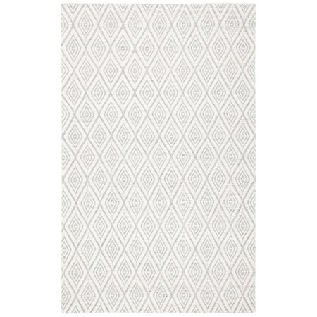 Safavieh 8 x 10 ft. Marbella Hand Woven Rectangle Area Rug Light Blue & Ivory MRB308L-8